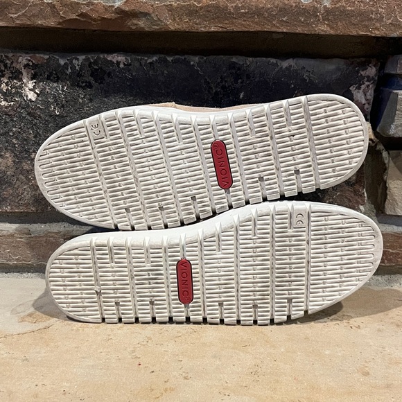 Vionic Uptown Tan Suede Penny Loafers - Picture 8 of 10